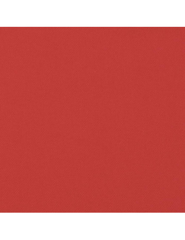 Cuscino per Panca Rosso 110x50x7 cm in Tessuto Oxford