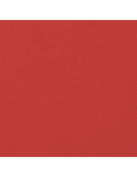 Cuscino per Panca Rosso 110x50x7 cm in Tessuto Oxford