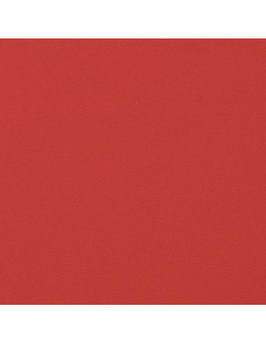 Cuscino per Panca Rosso 120x50x3 cm in Tessuto Oxford