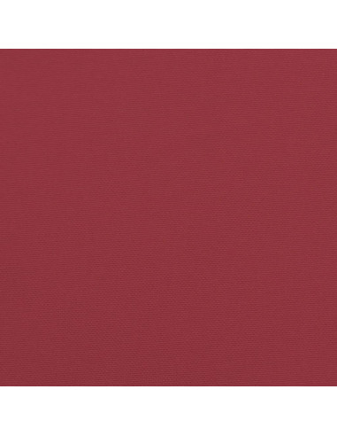 Cuscino per Panca Rosso Vino 200x50x3 cm in Tessuto Oxford