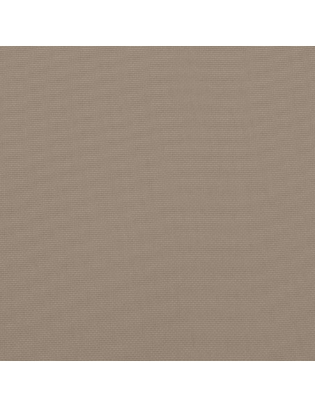 Cuscino per Panca Tortora 100x50x7 cm in Tessuto Oxford