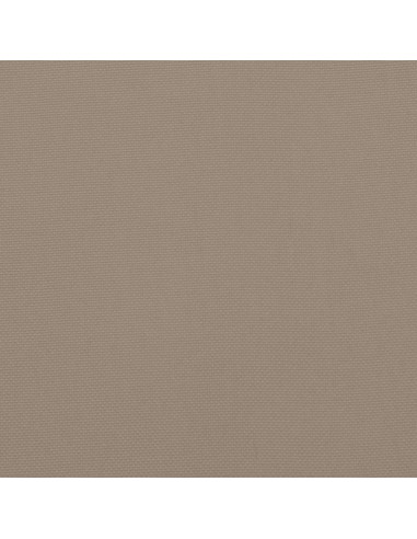 Cuscino per Panca Tortora 120x50x7 cm in Tessuto Oxford