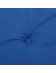 Cuscino per Sdraio Blu Reale (75+105)x50x3 cm 2
