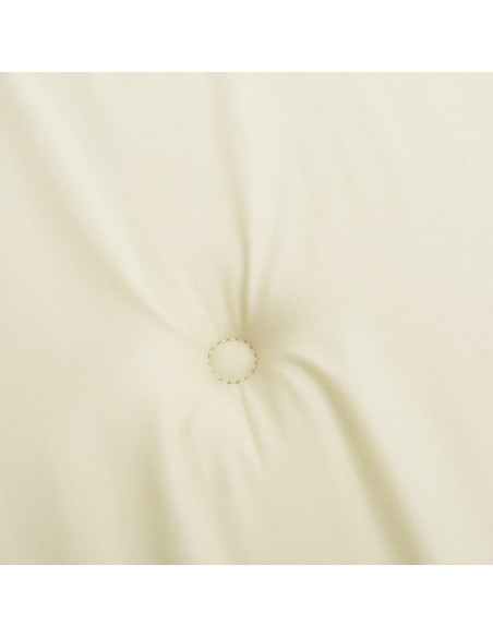 Cuscino per Sdraio Crema (75+105)x50x3 cm