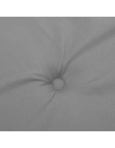 Cuscino per Sdraio Grigio (75+105)x50x3 cm