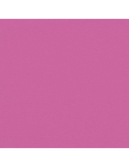 Cuscino Rotondo Rosa Ø 60x11 cm in Tessuto Oxford