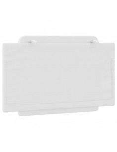 Cuscino Testiera Bianco 90 cm in Similpelle