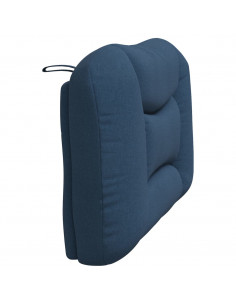 Cuscino Testiera Blu 100 cm in Tessuto