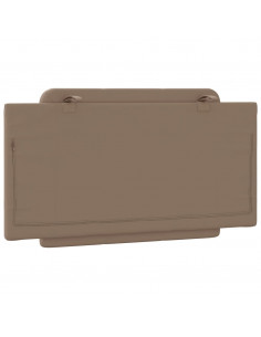 Cuscino Testiera Cappuccino 100 cm in Similpelle