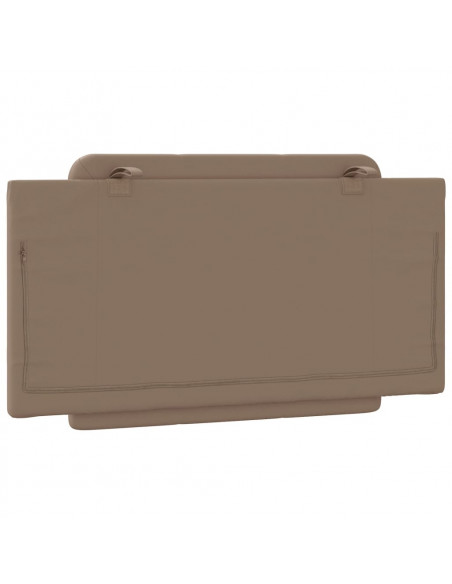 Cuscino Testiera Cappuccino 100 cm in Similpelle