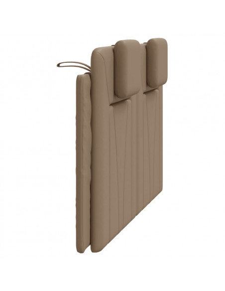 Cuscino Testiera Cappuccino 120 cm in Similpelle