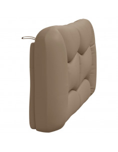 Cuscino Testiera Cappuccino 140 cm in Similpelle