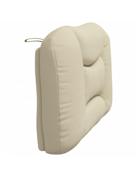 Cuscino Testiera Crema 100 cm in Tessuto