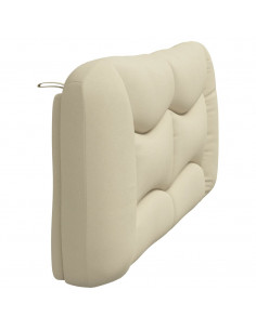 Cuscino Testiera Crema 180 cm in Tessuto 2