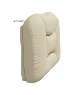 Cuscino Testiera Crema 80 cm in Tessuto
