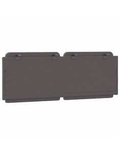 Cuscino Testiera Grigio 140 cm in Similpelle 2