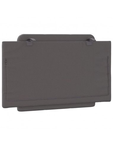 Cuscino Testiera Grigio 90 cm in Similpelle