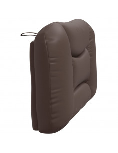 Cuscino Testiera Marrone 100 cm in Similpelle
