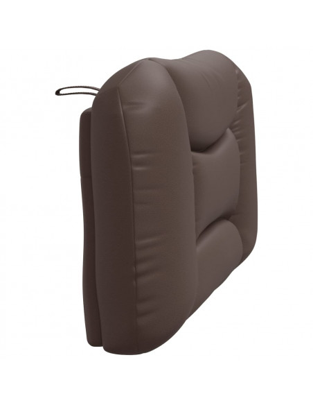 Cuscino Testiera Marrone 100 cm in Similpelle
