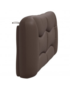 Cuscino Testiera Marrone 160 cm in Similpelle
