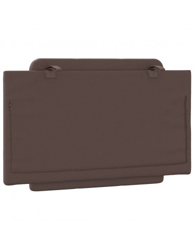 Cuscino Testiera Marrone 80 cm in Similpelle