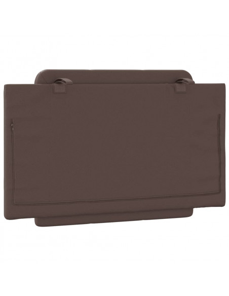 Cuscino Testiera Marrone 90 cm in Similpelle