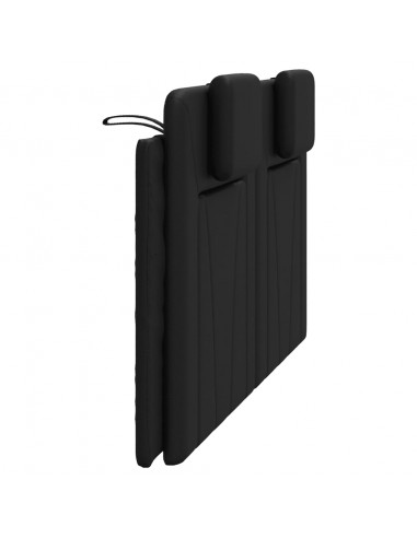 Cuscino Testiera Nero 160 cm in Similpelle