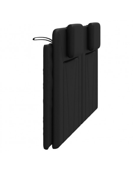 Cuscino Testiera Nero 160 cm in Similpelle