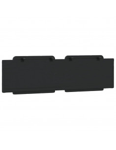 Cuscino Testiera Nero 180 cm in Similpelle