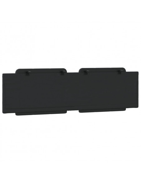 Cuscino Testiera Nero 180 cm in Similpelle