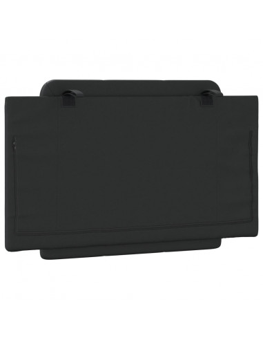 Cuscino Testiera Nero 90 cm in Similpelle