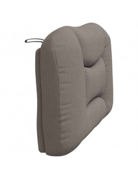 Cuscino Testiera Tortora 100 cm in Tessuto