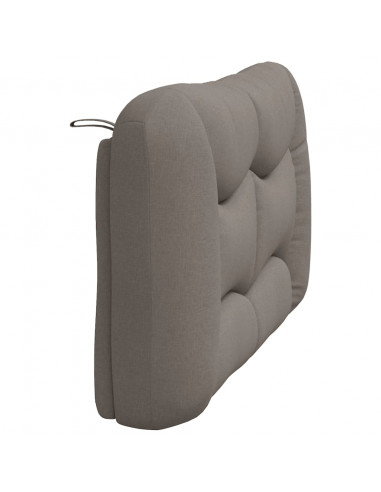 Cuscino Testiera Tortora 140 cm in Tessuto