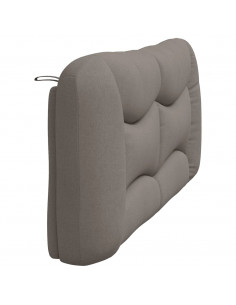 Cuscino Testiera Tortora 180 cm in Tessuto