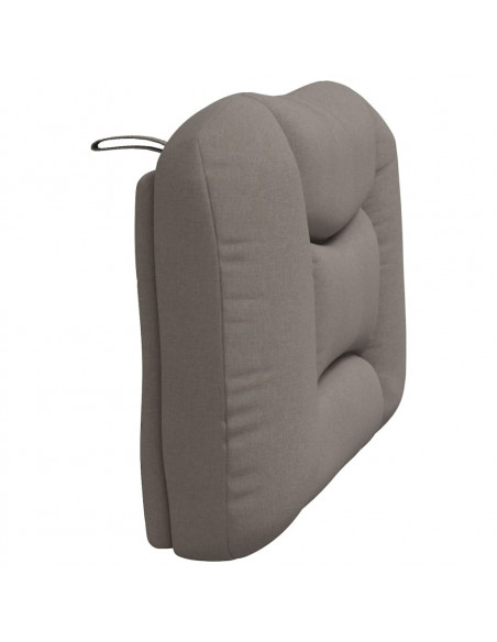 Cuscino Testiera Tortora 80 cm in Tessuto
