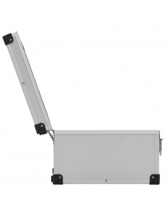 Custodia CD per 60 CD in Alluminio ABS Argento 2