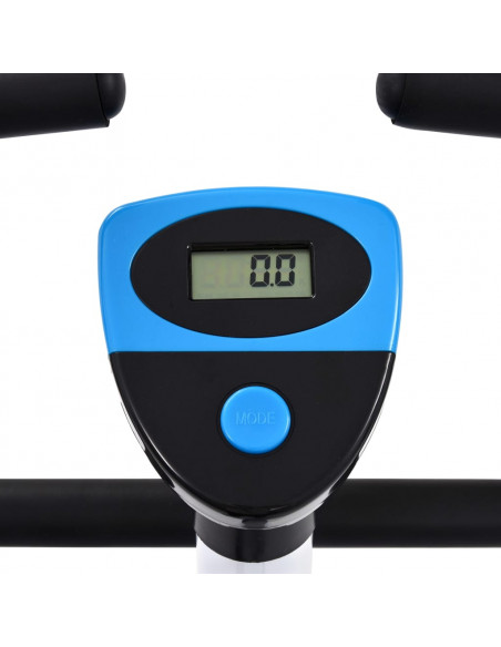 Cyclette Ellittica con Cinghia di Resistenza Blu