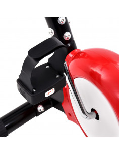 Cyclette Ellittica con Cinghia di Resistenza Rossa