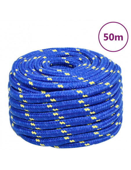 Corda per barca Blu 20 mm 50 m in Polipropilene