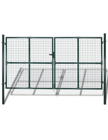 Cancello per Giardino in Rete Metallica 289x175 cm/306x225 cm