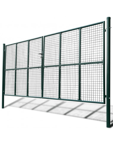 Cancello a Rete per Giardino 415 x 225 cm / 400 x 175 cm