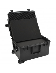 Valigetta da Volo Portatile Nera 62,5x49,5x37 cm in PP