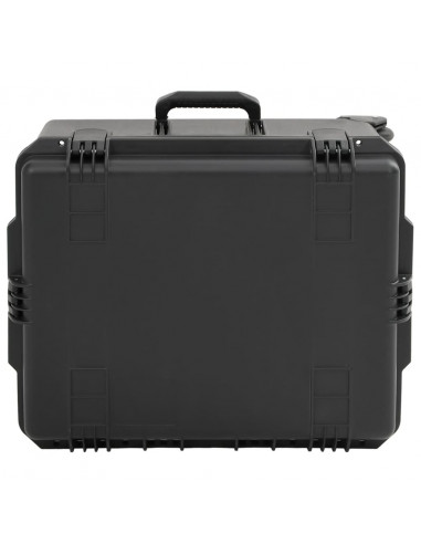 Valigetta da Volo Portatile Nera 62,5x49,5x37 cm in PP