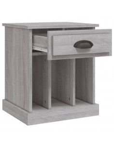 Comodini 2 pz Grigio Sonoma 43x36x50 cm 2