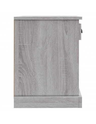 Comodini 2 pz Grigio Sonoma 43x36x50 cm