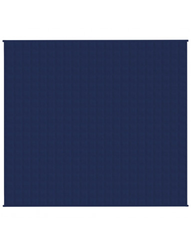 Coperta Ponderata Blu 200x220 cm 13 kg Tessuto