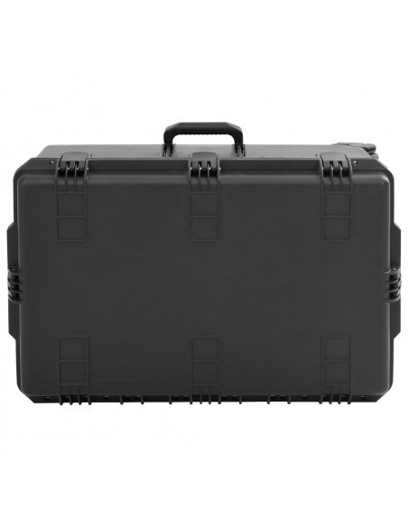 Valigetta da Volo Portatile Nera 79,5x52x39 cm in PP