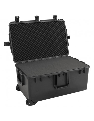 Valigetta da Volo Portatile Nera 79,5x52x39 cm in PP