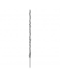 Decorazione Luminosa Natalizia con Picchetti Albero 80LED 60cm 2