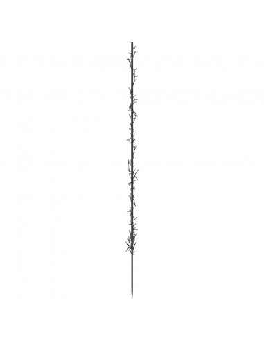 Decorazione Luminosa Natalizia con Picchetti Albero 80LED 60cm